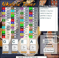 Ukulele online tuner