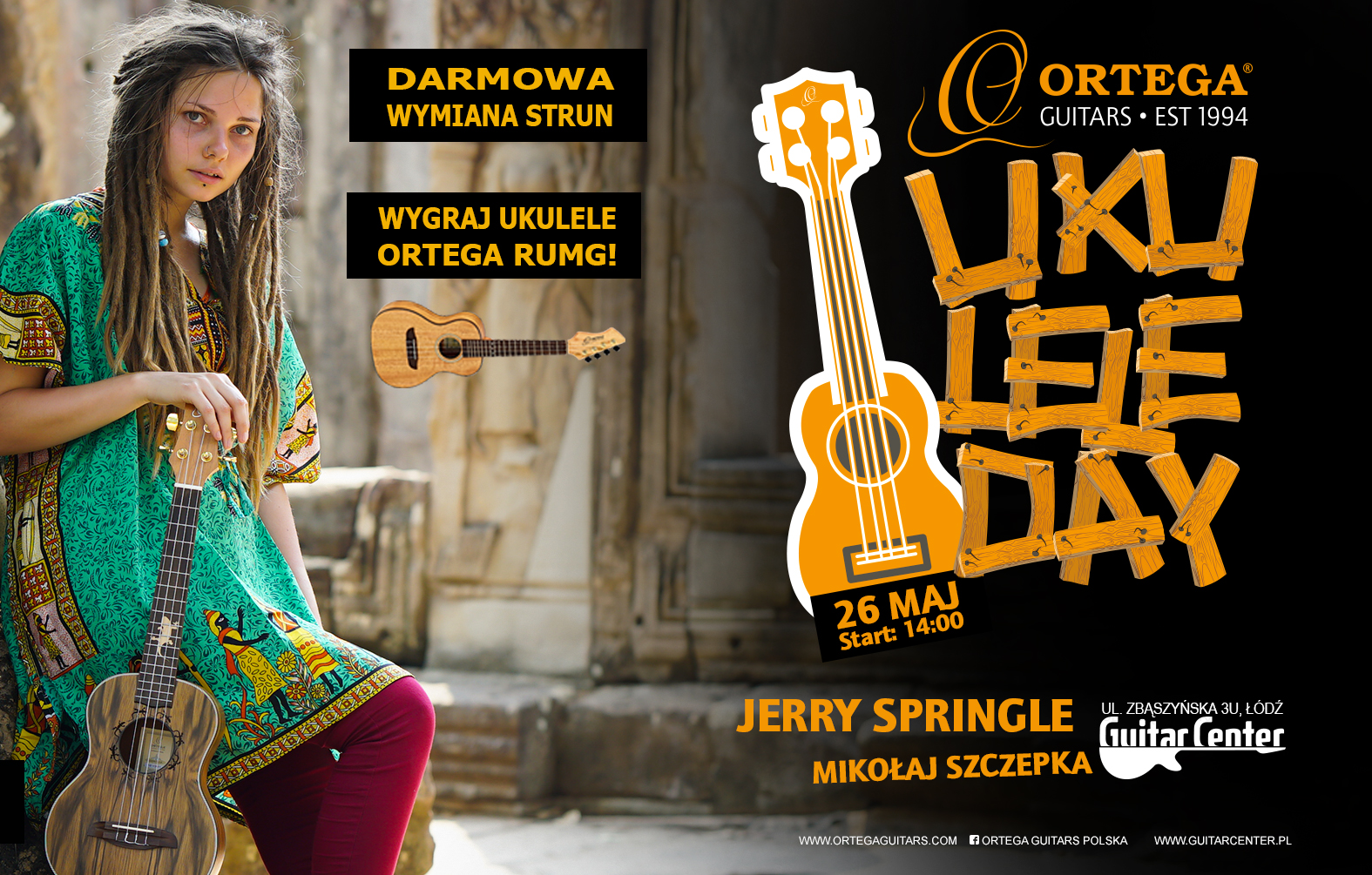 A już niedługo w Ortega ukulelowe święto! A już niedługo w Ortega ukulelowe święto!